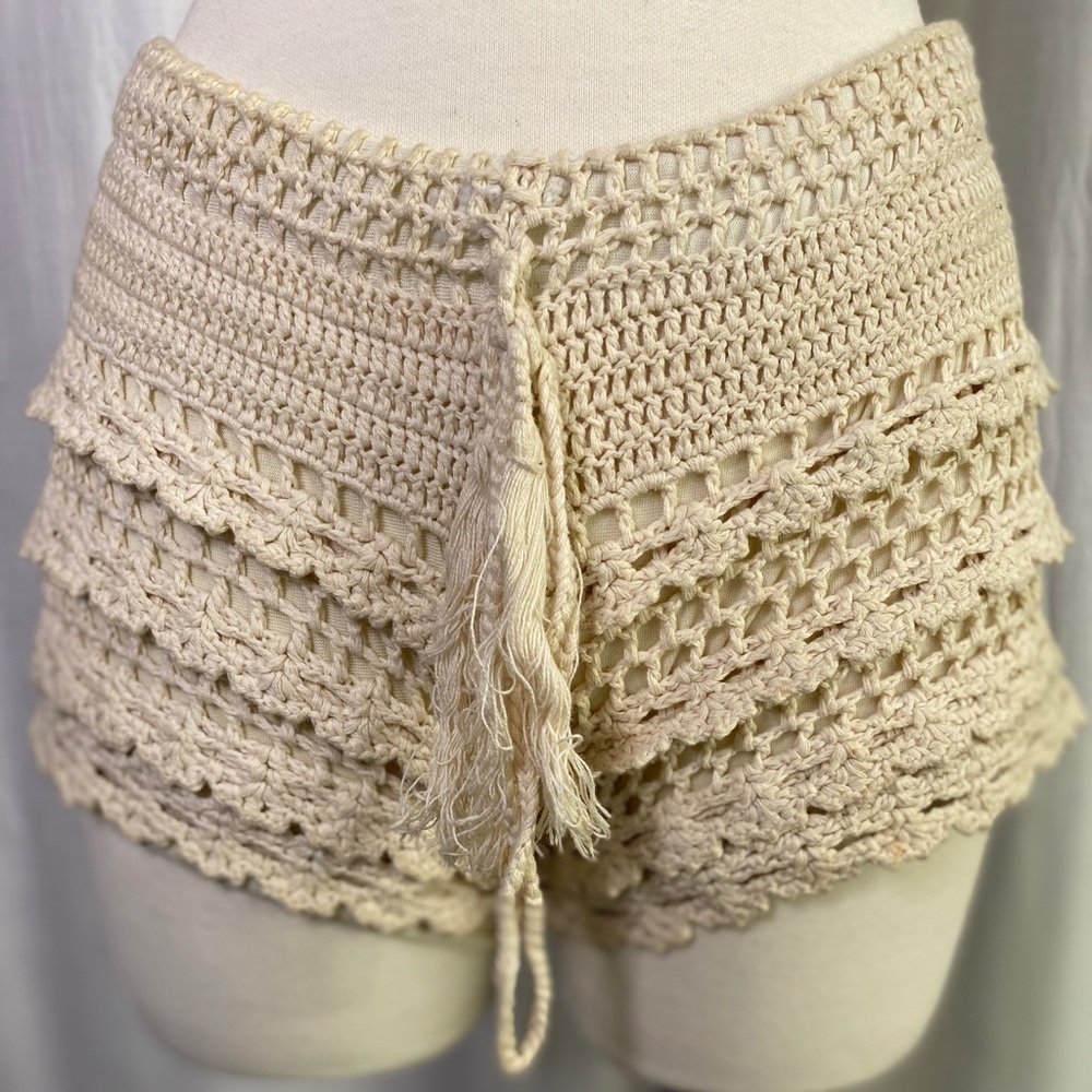 Crotchet Boho Shorts